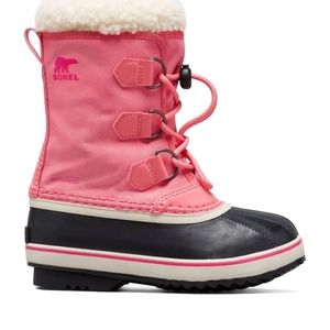 Sorel kids girls Yoot PAC winter boot Lollipop pink size 2